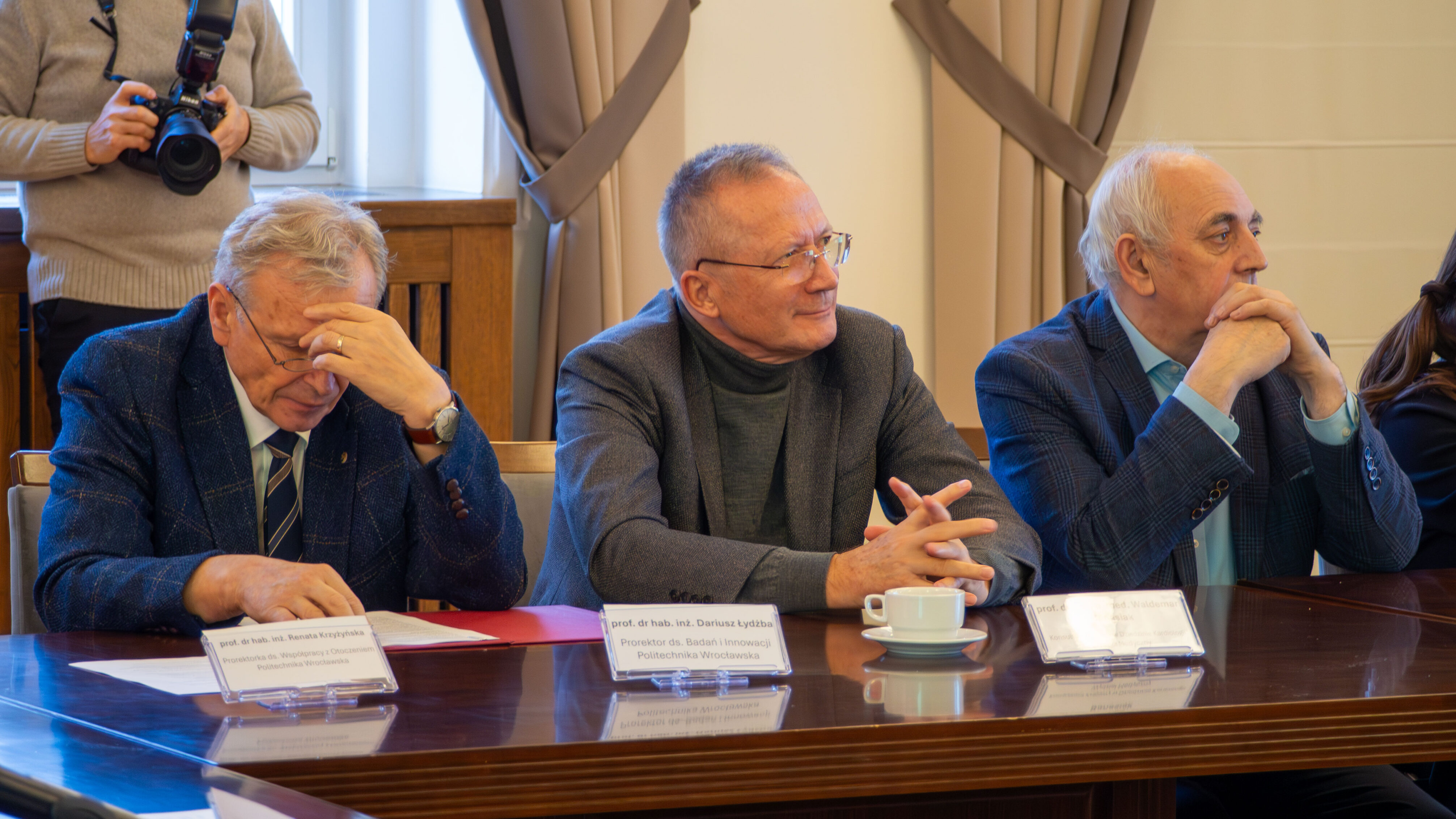 Podpisanie umowy PWr Diagnostyka