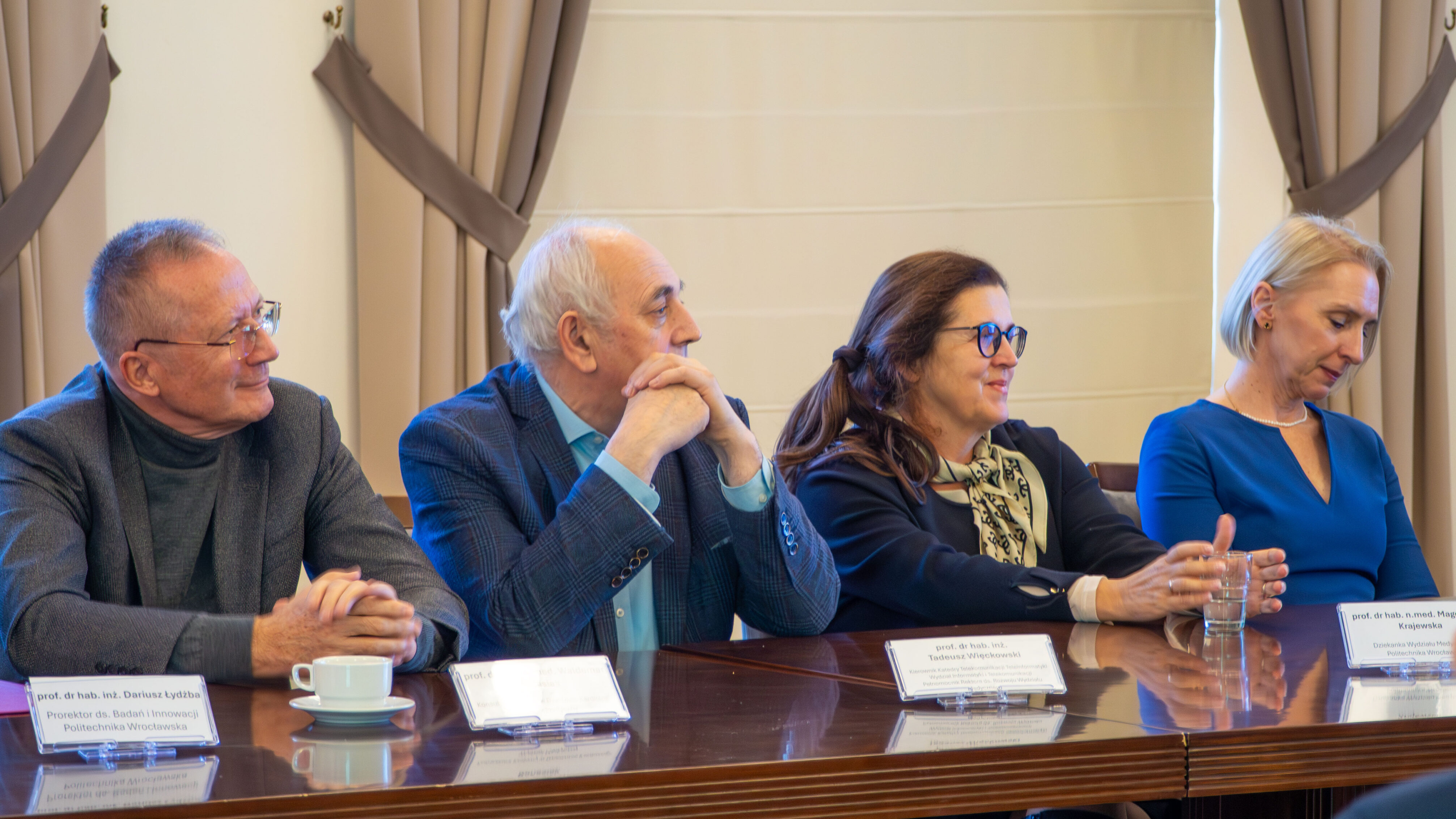 Podpisanie umowy PWr Diagnostyka